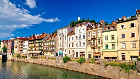 reka Ljubljanica Ljubljana Slovenija reševanje